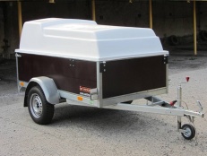 Крышка из стеклопластика (h500) на прицеп 2200 х 1300 мм